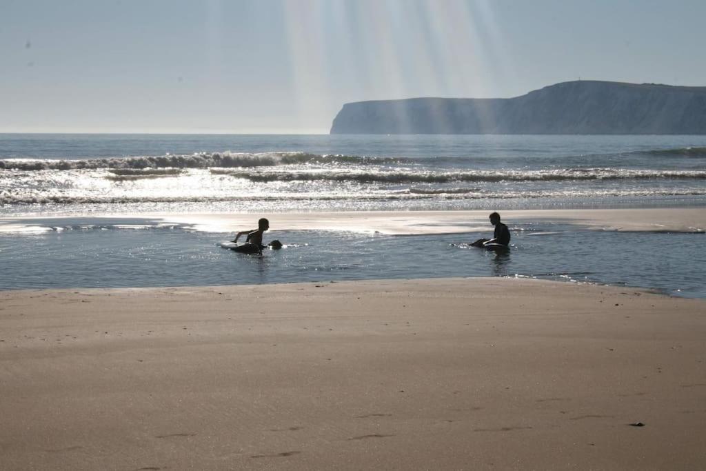 Greystone Cottage - Sea Views, Short Stroll To A Beautiful Sandy Beach Brook  Luaran gambar